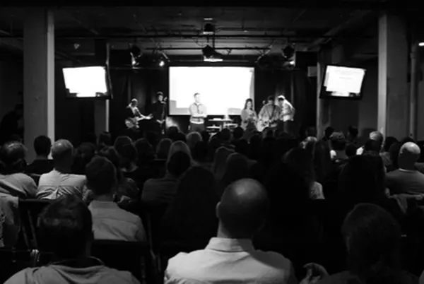 The first Sunday night service