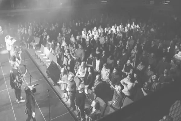 A full Transformation Center auditorium